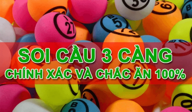 Soi cầu 3 càng miền Bắc, Trung, Nam